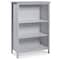 Alaterre Furniture Simplicity 48"H Wood 3-Shelf Bookcase, Dove Gray AJSP0580 - alternate 1